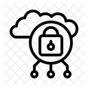 Cloud security  Icon