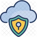 Cloud Security  Icon