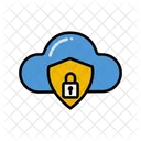 Cloud Security  Icon