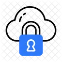 Cloud Security  Icon