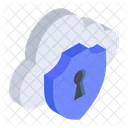 Cloud Security  Icon