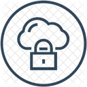 Cloud Security  Icon