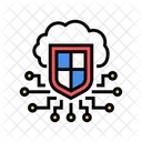 Cloud Security  Icon