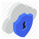 Cloud Security  Icon