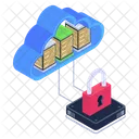 Cloud Security  Icon