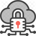 Cloud Security  Icon