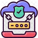 Cloud Security  Icon
