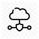 Cloud Security  Icon