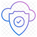 Cloud Security  Icon