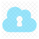 Cloud Security Secure Icon