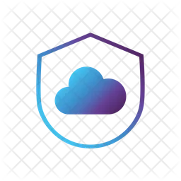 Cloud Security Shield  Icon