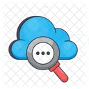 Cloud Seo Cloud Research Cloud Hosting Icon