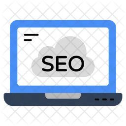 Cloud Seo  Icon