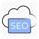 Cloud Seo  Icon