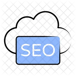 Cloud Seo  Icon