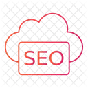 Cloud Seo  Icon