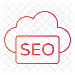 Cloud Seo  Icon