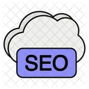 Cloud Seo  Icon