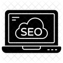 Cloud Seo  Icon