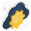 Cloud Seo  Icon