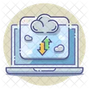 Cloud Server Web Storage Icon
