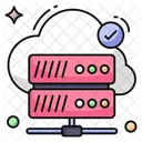 Cloud Server Dataserver Database Icon