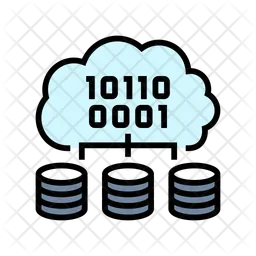 Cloud Server  Icon