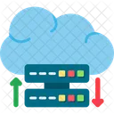 Cloud Server Network Technology Icon