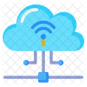 Cloud Server Internet Wireless Icon