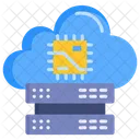 Cloud Server  Icon