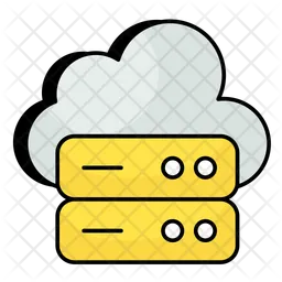 Cloud Server  Symbol