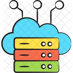 Cloud Server  Symbol