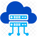 Cloud Server Speicher Symbol