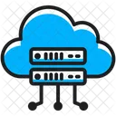 Cloud Server Speicher Symbol