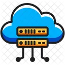Cloud Server Speicher Symbol
