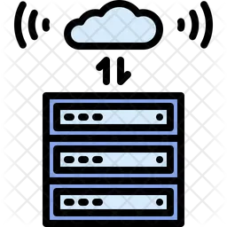 Cloud server  Icon