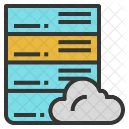 Cloud Server  Symbol