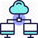 Cloud Server Cloud Computing Coputer Icon
