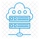 Cloud Server Database Icon