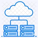 Cloud Server Cloud Hosting Cloud Storage Icon