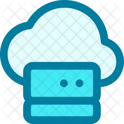 Cloud Server  Icon