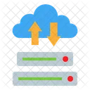Cloud Server Network Storage Icon