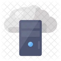 Cloud Server  Symbol