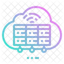 Server Data Cloud Icon