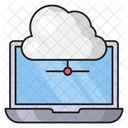 Cloud Server Network Icon