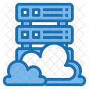 Storage Cloud System Online Icon