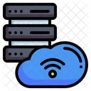 Cloud Server Cloud Database Computer Server Icon