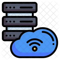 Cloud Server  Symbol