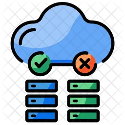 Cloud Server  Icon