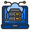 Cloud Server  Symbol